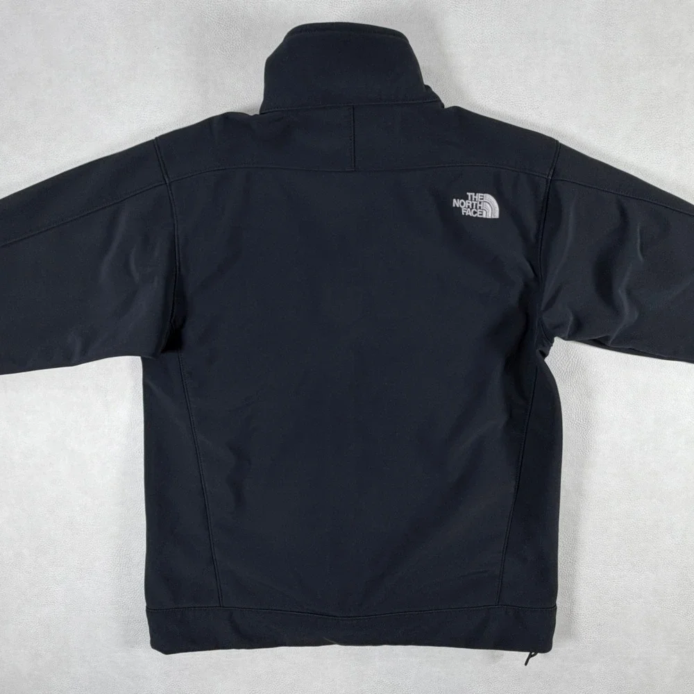 The North Face Mens Apex Bionic Softshell Jacket Black Full Zip Size Small